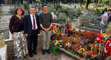 Başkan Genç’ten Mattia Ahmet Minguzzi’nin kabrine ziyaret