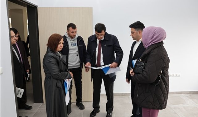 Başkan Kahveci, Yamantürk Yaşlı ve Engelli Sağlıklı Yaşam Merkezi binasını inceledi