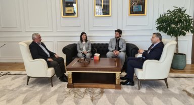 Çorum İl Sağlık Müdürü Zehir'den Başkan Aşgın’a ziyaret