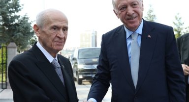 Cumhurbaşkanı Erdoğan'dan MHP Genel Başkanı Bahçeli'ye ziyaret