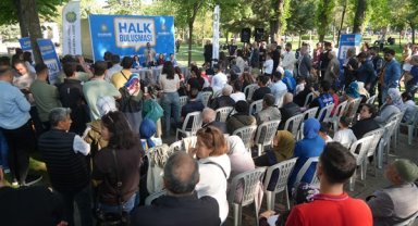 DBB Eş Başkanları, Halk Buluşması’nda vatandaşlarla buluştu