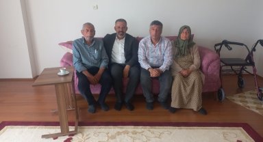DİKO Başkanı Yüksel'den Özdal’ın ailesine taziye ziyareti