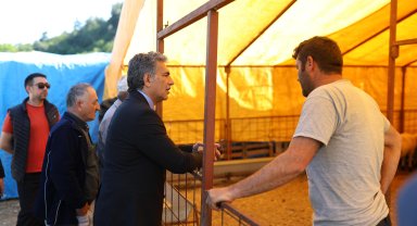 Gemlik Belediyesi kurban pazarında satışlar başladı