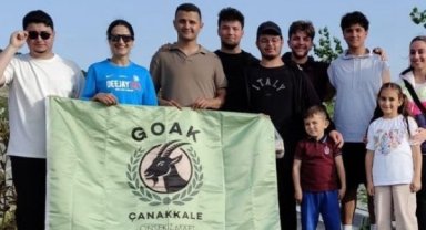 Gökçeada GOAK Koşu etkinliği düzenlendi