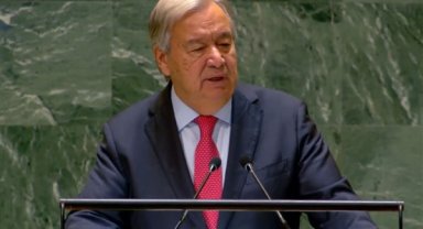 Guterres: Uluslararası toplumu acilen harekete geçmeye çağırıyorum