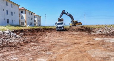 Kayapınar Belediyesi’nden yol çalışması