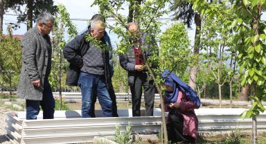 “Meyve Ağaçlarında Aşılama” kursiyerleri sahaya indi