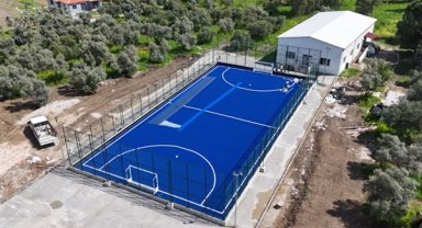 Muğla’da Yatağan Bozüyük Çim Hokeyi Sahası tamamlandı