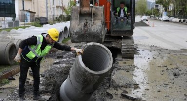 SASKİ, Alaçam’da içme ve yağmur suyu hatlarını yeniliyor