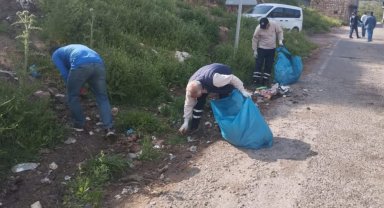 Silvan Belediyesi, kırsal mahallelerde temizlik çalışmalarını sürdürüyor