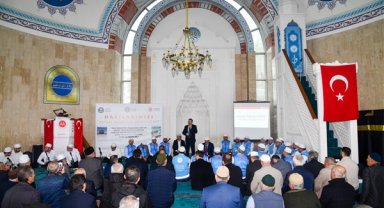 TRabzon’da hacı adayları uğurlandı