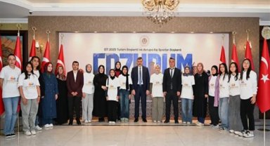 Vali Çiftçi, Evliya Çelebi Öğrenci Değişim Programı kapsamında öğrencileri ağırladı