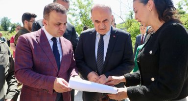 Vali Erol, sokak hayvanları barınağı ve doğal yaşam alanı çalışmalarını inceledi