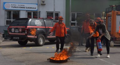 Yıldırım Belediyesi'nden 6 bin öğrenciye afet farkındalık eğitimi