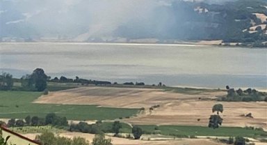 Edirne’de tarla yangını