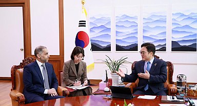 Al Hamar, Güney Kore Ulusal Meclisi Başkanı Won’la görüştü