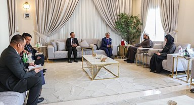 Al Khulaifi, Malezya Ulusal Güvenlik Konseyi Genel Direktörü Abidin ile görüştü