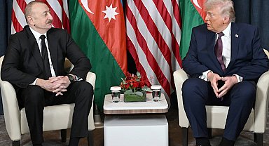 Aliyev ve ABD Başkanı Trump Davos’ta bir araya geldi