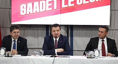 Arıkan, Anadolu Basın Birliği heyetiyle bir araya geldi