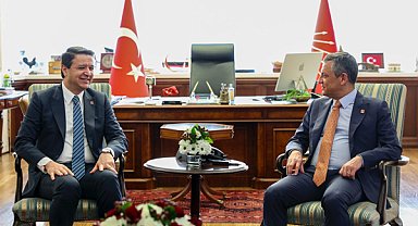 Arıkan, CHP Genel Başkanı Özel'i ziyaret etti