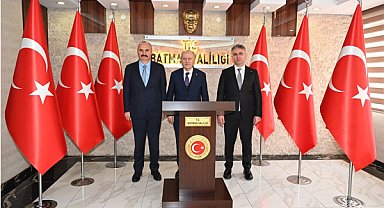 Bakan Yardımcısı Suver, Batman Valisi Canalp'i ziyaret etti