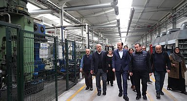 Başkan Altay, 3. Organize Sanayi Bölgesi’ni ziyaret etti