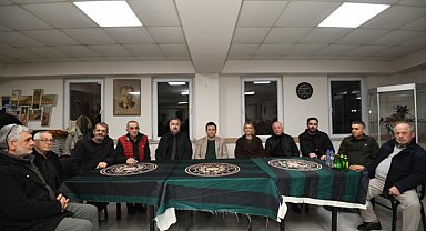 Başkan Aydın'dan Namık Kemal Spor Kulübü'ne ziyaret