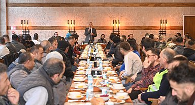 Başkan Başdeğirmen, belediye personeliyle bir araya geldi