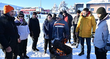 Başkan Büyükkılıç, Erciyes Kayak Merkezi’nde inceleme yaptı