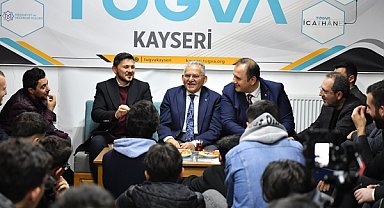 Başkan Büyükkılıç, gençlerle buluştu