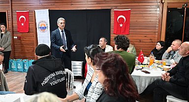 Başkan Deviren, gazetecilerle bir araya geldi