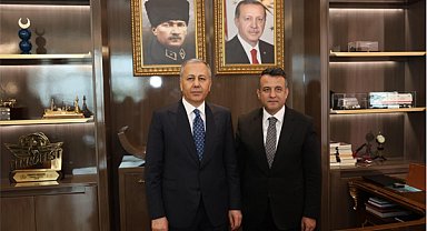 Başkan Doğan, Bakan Yerlikaya'yı ağırladı