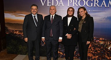 Başkan Genç, Vali Yıldırım'ın veda yemeğine katıldı