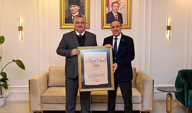 Başkan Gürel'den Vali Usta'ya hayırlı olsun ziyareti