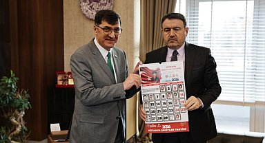 Başkan Kahveci, Vali Işın'ı ziyaret etti