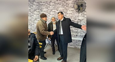 Başkan Kahveci, vatandaşlarla bir araya geldi