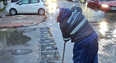 Başkan Kotan: Yağışın ilk anından itibaren sahadayız