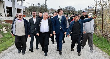 Başkan Mandalinci, Pınarlıbelen ve Gökpınar mahallelerini ziyaret etti