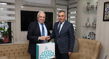 Başkan Özdemir’den İl Milli Eğitim Müdürü Çokgezer’e ziyaret