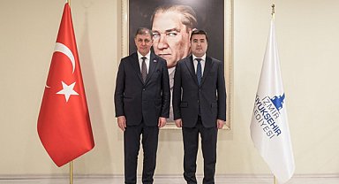 Başkan Tugay, Kırgız Başkonsolos Toktobekoviç ile görüştü