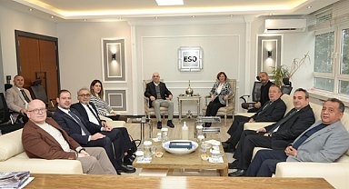 Başkan Ünlüce'den ESO ve EOSB'ye ziyaret