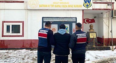 Batman'da 15 yıl 7 ay hapis cezası bulunan şahıs yakalandı