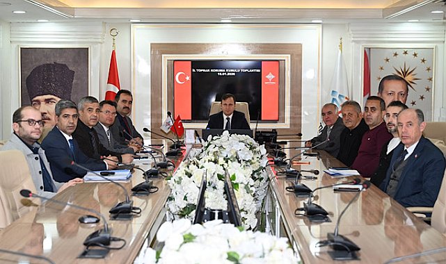 Batman’da İl Toprak Koruma Kurulu Toplantısı gerçekleştirildi