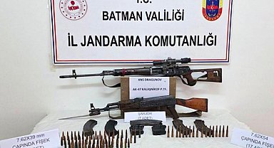 Batman’da kaçak silah operasyonu