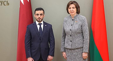 Belarus Ulusal Meclis Başkanı Koçanova, Al Saadi ile bir araya geldi