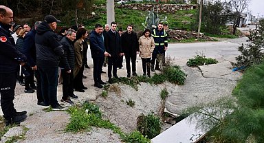 Bodrum’da olumsuz hava şartlarına karşı ekipler teyakkuza geçti