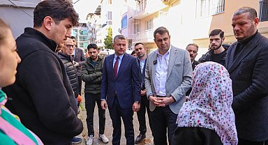 Buca’da şiddetli yağış sonrası saha çalışmaları yürütüldü