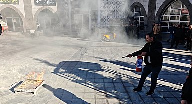 Bünyan ve Felahiye ilçelerinde afet eğitimi düzenlendi