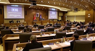 Bursa Büyükşehir Belediye Meclisi Ocak oturumu yapıldı