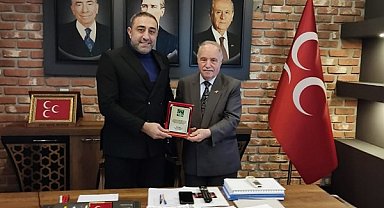 Bursa Lokantacılar Odası Başkanı Tak’tan MHP Nilüfer İlçe Başkanlığı’na ziyaret
